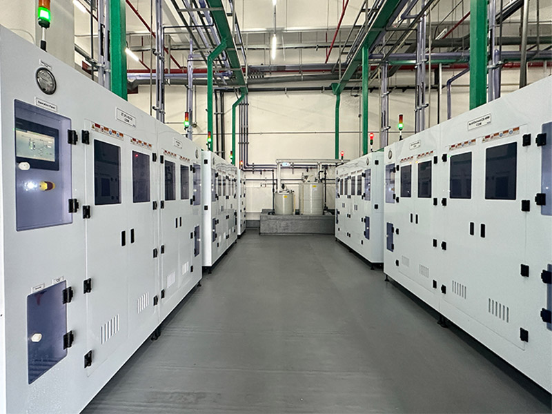 Central chemical dosing area