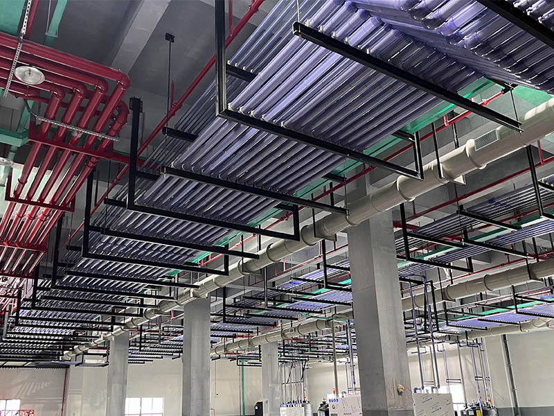 Central chemical dosing pipeline